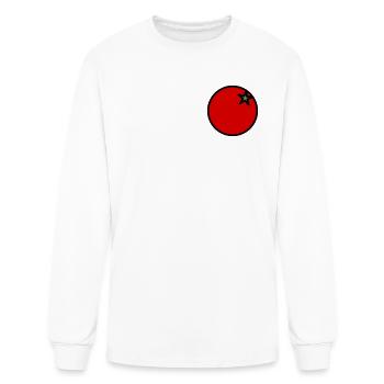 tomato - Men's Long Sleeve T-Shirt - white - Front