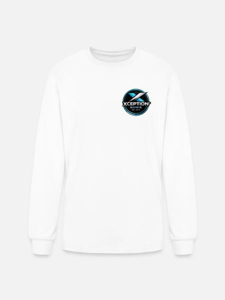 Xception Gaming Cyan - Men's Long Sleeve T-Shirt - white