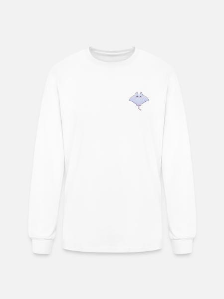 Pastel Manta Charm - Men's Long Sleeve T-Shirt - white