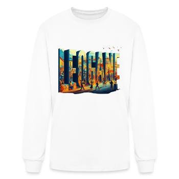 Rara à léogane - Men's Long Sleeve T-Shirt - white - Front