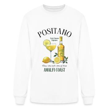 Positano - Limoncello Liquore - Men's Long Sleeve T-Shirt - white - Front