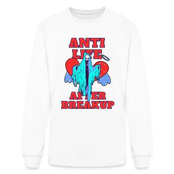 Anti Lie After Breakup - Men's Long Sleeve T-Shirt - white - Front