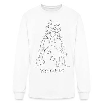 take care of your earth - Men's Long Sleeve T-Shirt - white - Front