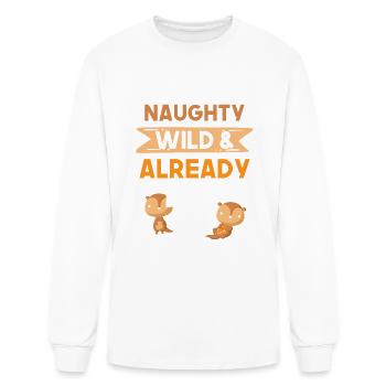 Gift 19 years birthday girl boy Otter - Men's Long Sleeve T-Shirt - white - Front