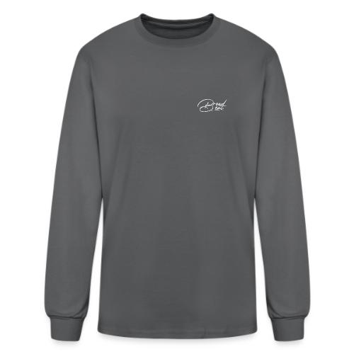 Signature White - Men's Long Sleeve T-Shirt