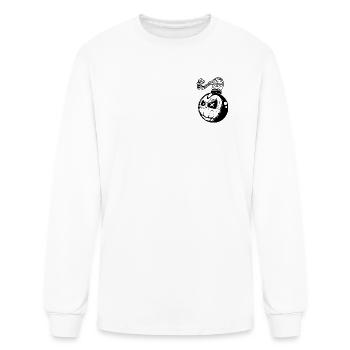 Bomb - Men's Long Sleeve T-Shirt - white - Front