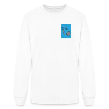 Youve Met Your Match Cartoon Bomb - Men's Long Sleeve T-Shirt - white - Front