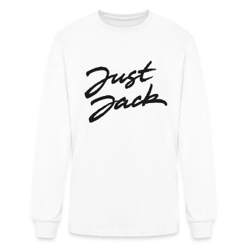 Just Jack - Men's Long Sleeve T-Shirt - white - Front