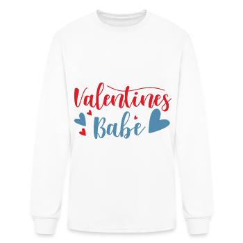 Valentine Babe I Love You Baby - Men's Long Sleeve T-Shirt - white - Front