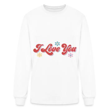 I Love You With All Ways So Cute Love - Men's Long Sleeve T-Shirt - white - Front