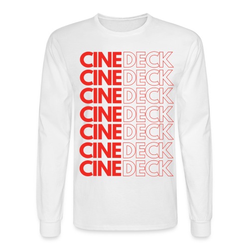 TShirts 2023 red cinedeck - Men's Long Sleeve T-Shirt