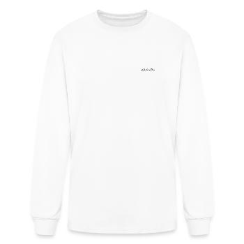 Whole Lot of Love Script - Men's Long Sleeve T-Shirt - white - Front