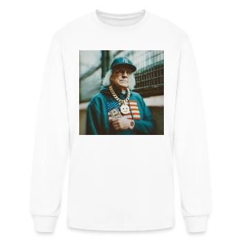 Benjamin Franklin  - Men's Long Sleeve T-Shirt - white - Front