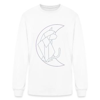 Cat Constellation - Men's Long Sleeve T-Shirt - white - Front