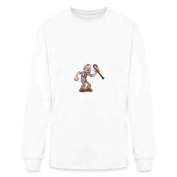 I m so grumpy I m not even talking to myself - Men's Long Sleeve T-Shirt - white - Front
