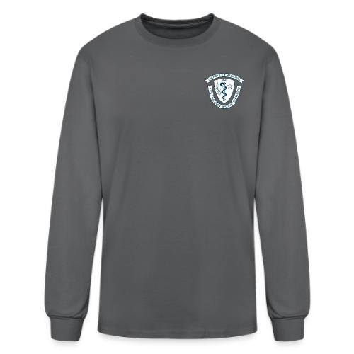 med school shield rev - Men's Long Sleeve T-Shirt