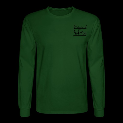 Vin Orignal Black png - Men's Long Sleeve T-Shirt