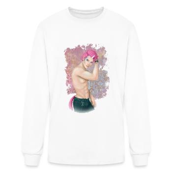 Gay unicorn - Men's Long Sleeve T-Shirt - white - Front