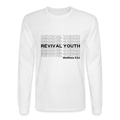 Revival Youth Grocery Bag Design - Men's Long Sleeve T-Shirt