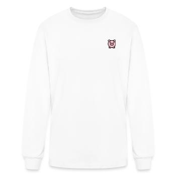 Pig - Men's Long Sleeve T-Shirt - white - Front