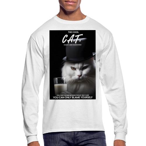 The Cool Cat - Men's Long Sleeve T-Shirt