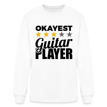 Average Guitar Player - Men's Long Sleeve T-Shirt - white - Front