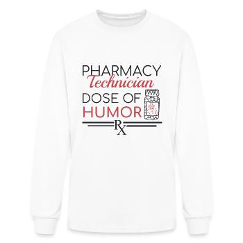 Pharmacy technician | Pharmacy - Men's Long Sleeve T-Shirt - white - Front