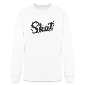 Skat Cards Irritate Playing Cards Contra - Men's Long Sleeve T-Shirt - white - Front