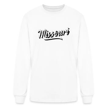 Missouri États-Unis Amérique État - T-shirt à manches longues Homme - blanc - Devant