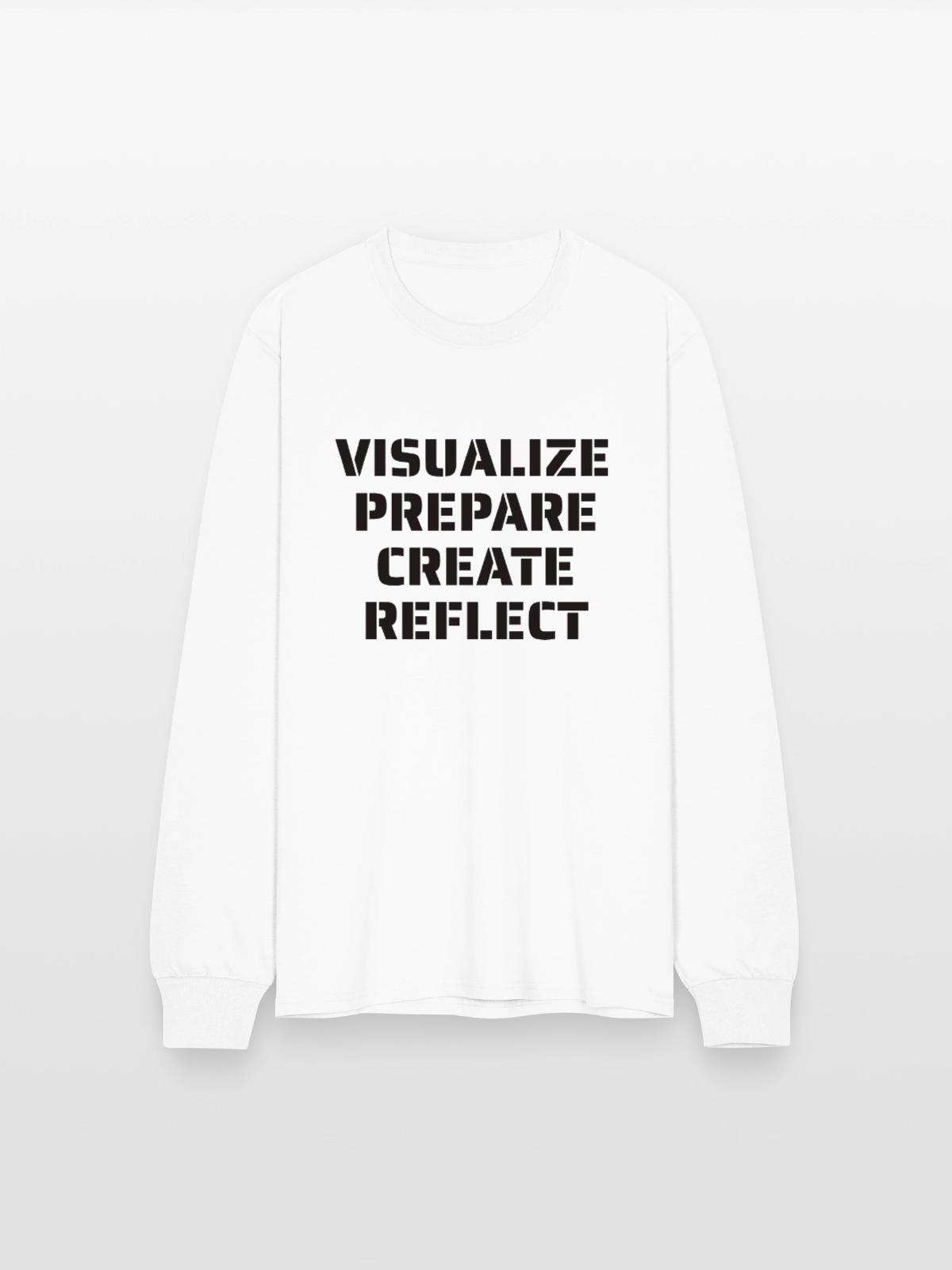 Artist Quote - Men's Long Sleeve T-Shirt - white - Front