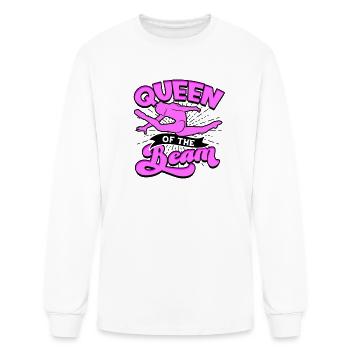 Queen of the beam - stunt - Men's Long Sleeve T-Shirt - white - Front
