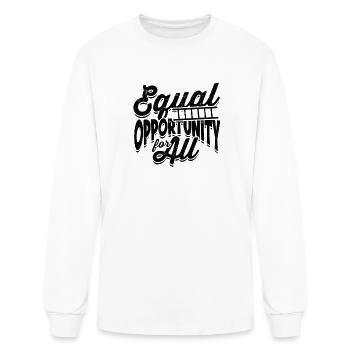 Equal Opportunity for All - Equality - Men's Long Sleeve T-Shirt - white - Front