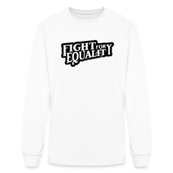 Fight for Equality - Equality - Men's Long Sleeve T-Shirt - white - Front