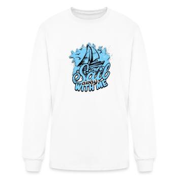 Sail away with me - Cruise - Men's Long Sleeve T-Shirt - white - Front