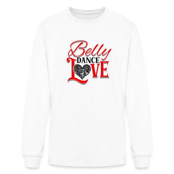 Belly Dance Love - Belly Dancing - Men's Long Sleeve T-Shirt - white - Front