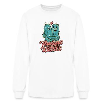 Thorns and Kisses - Cactus - Men's Long Sleeve T-Shirt - white - Front