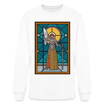 joan of arc - Men's Long Sleeve T-Shirt - white - Front