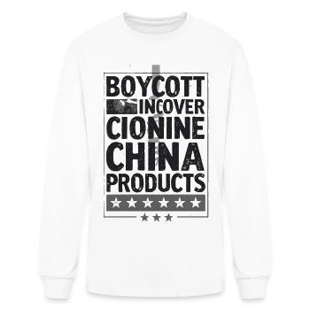 Ethical Sourcing Now - Men's Long Sleeve T-Shirt - white - Front