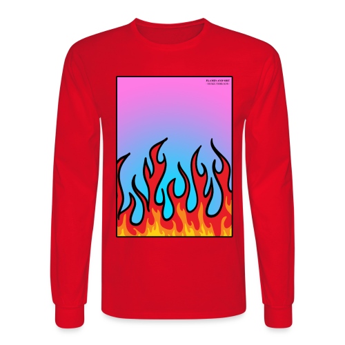 FLAMES 'N' STUFF - Men's Long Sleeve T-Shirt