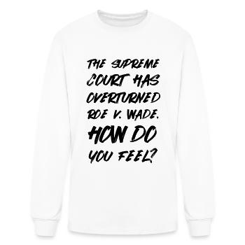 Question mark, the best question mark - Men's Long Sleeve T-Shirt - white - Front