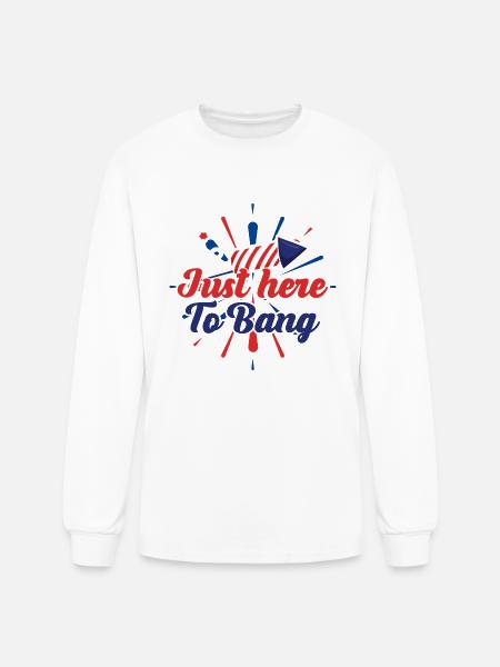 4th of july - Men's Long Sleeve T-Shirt - white
