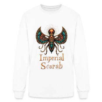 Ancient Egypt Imperial Scarab Gold - Men's Long Sleeve T-Shirt - white - Front