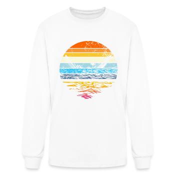Titanic Retro Sunset Titanic 1912 Titanic Sinking - Men's Long Sleeve T-Shirt - white - Front