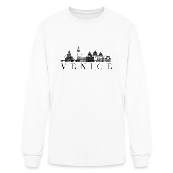 Venice - Men's Long Sleeve T-Shirt - white - Front