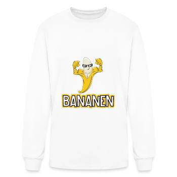 Carnival costume bananas - Men's Long Sleeve T-Shirt - white - Front