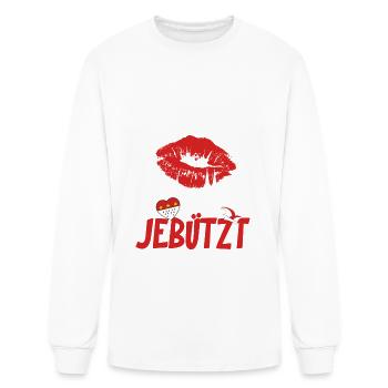 Carnival costume Kölle Alaaf Herz Köln now - Men's Long Sleeve T-Shirt - white - Front