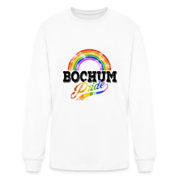 Pride Bochum - Men's Long Sleeve T-Shirt - white - Front