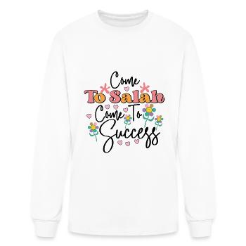 Come To Salah Come To Success - Men's Long Sleeve T-Shirt - white - Front