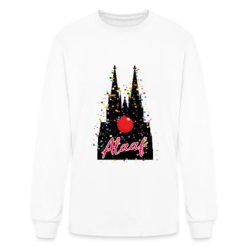 Carnival Kölle Alaaf at Cologne Cathedral - Men's Long Sleeve T-Shirt - white - Front