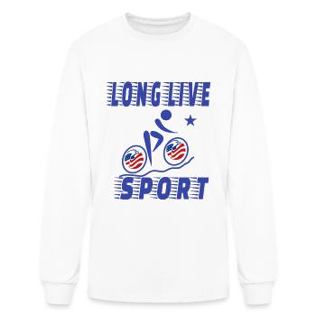 Long Live Sport !!! - Men's Long Sleeve T-Shirt - white - Front